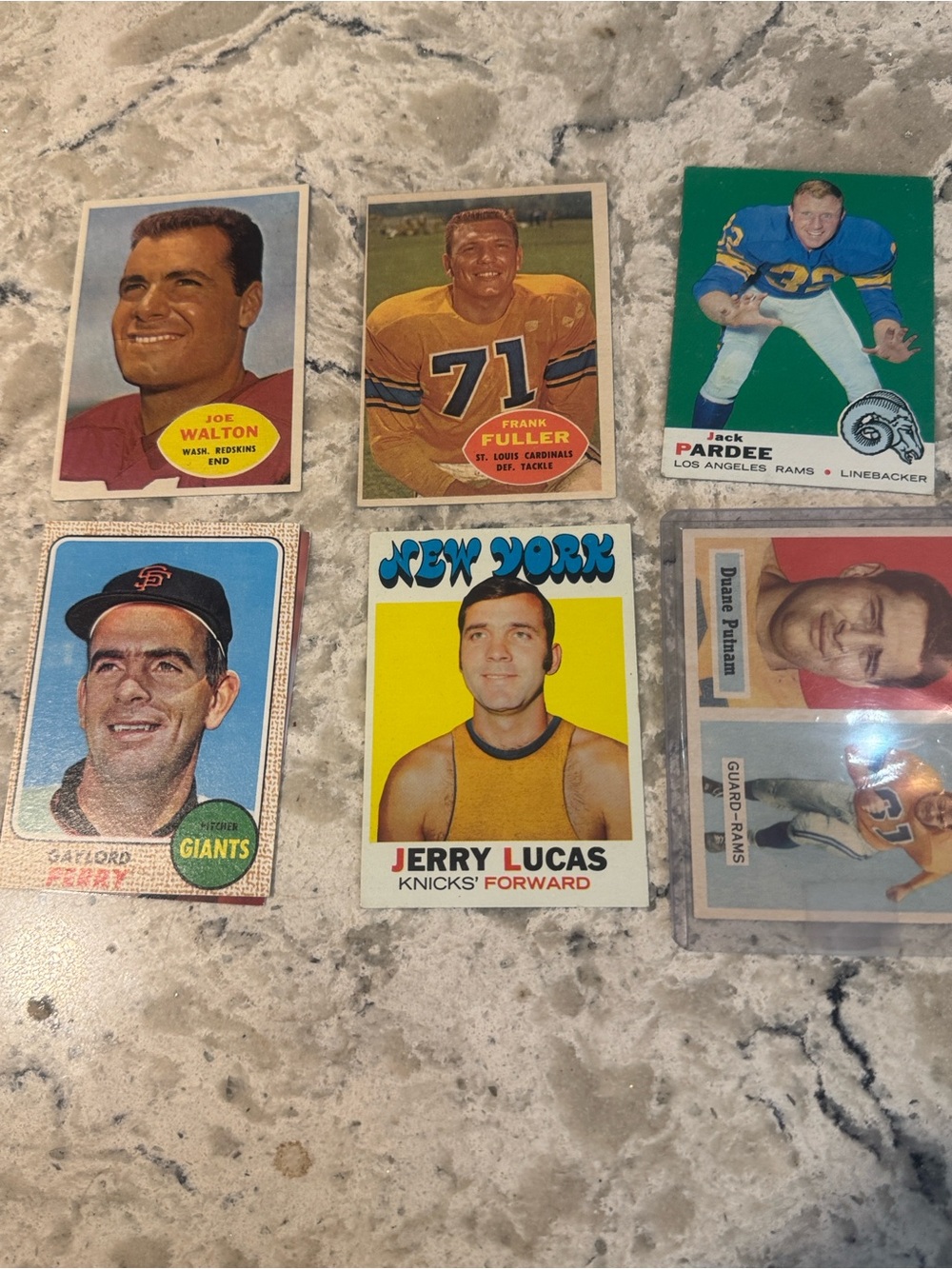 Vintage Sports Trading Cards Collection - Multi Color